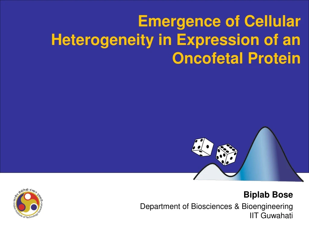 emergence of cellular heterogeneity in expression