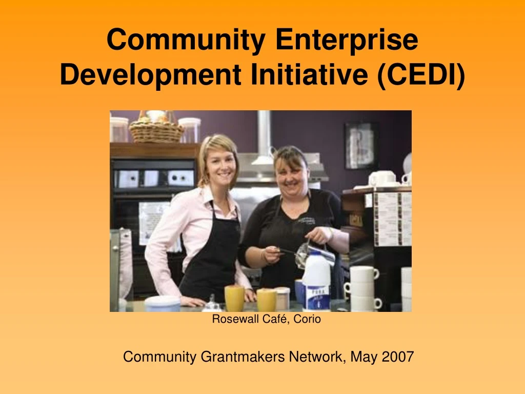 community enterprise development initiative cedi