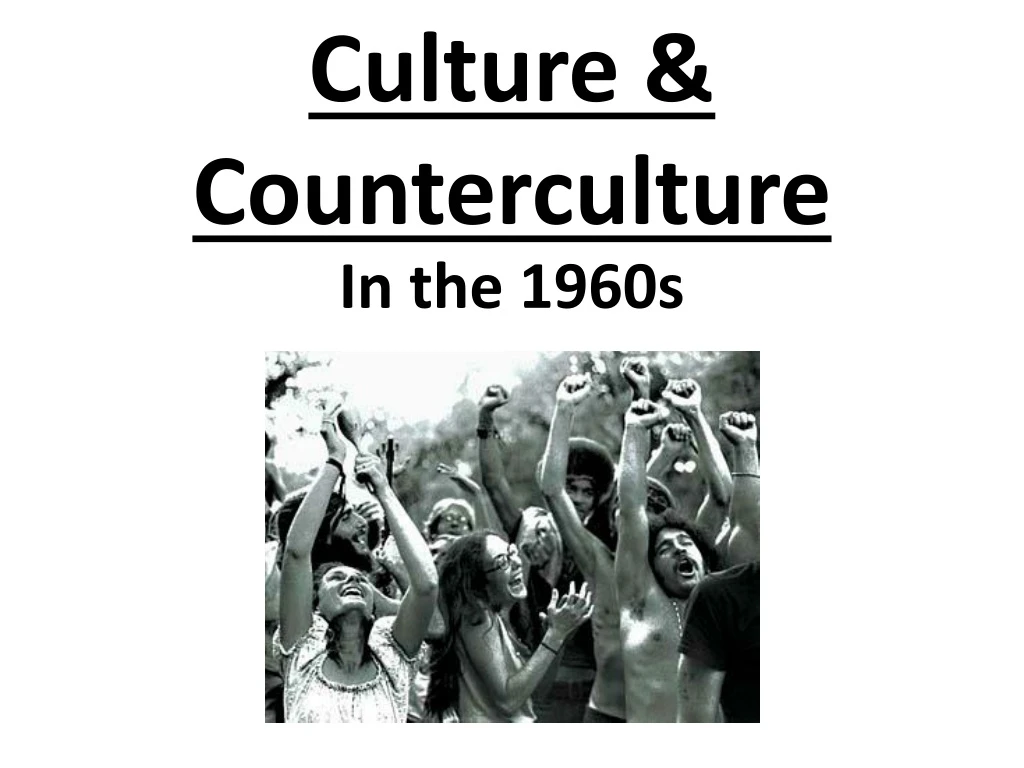 culture counterculture