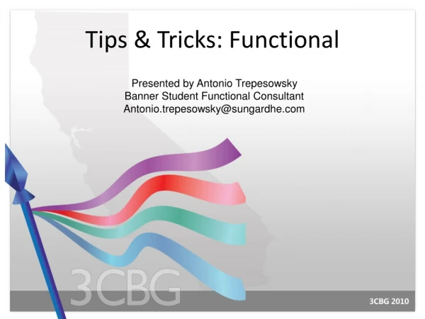 Tips &amp; Tricks: Functional