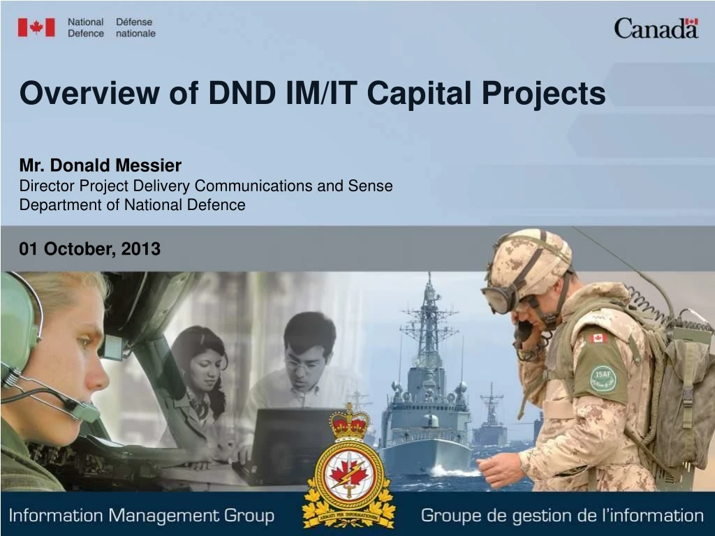 overview of dnd im it capital projects