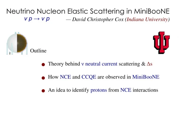 Neutrino Nucleon Elastic Scattering in MiniBooNE