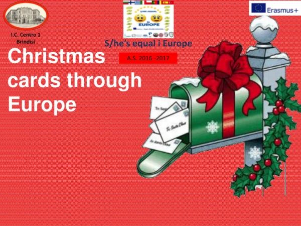 Christmas cards through Europe