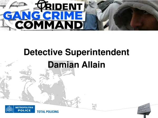 Detective Superintendent  Damian Allain