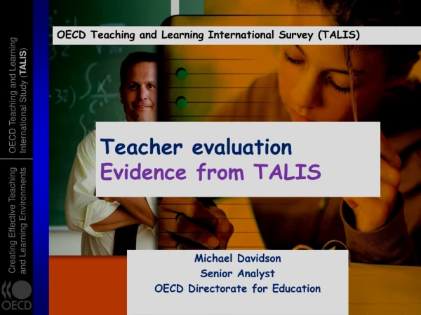 Teacher evaluation    Evidence from TALIS