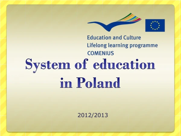 System of education in Poland