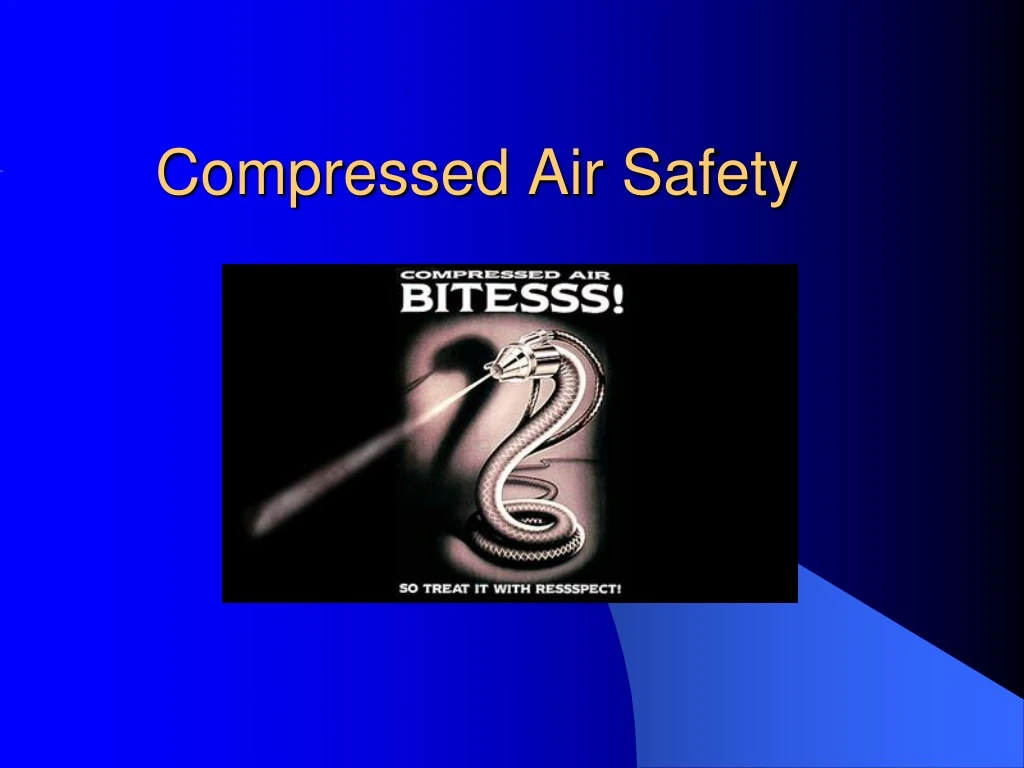 compressed air safety