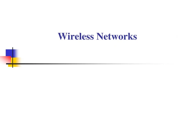 Wireless Networks