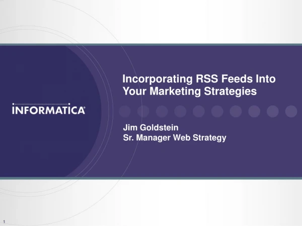 Incorporating RSS Feeds Into Your Marketing Strategies