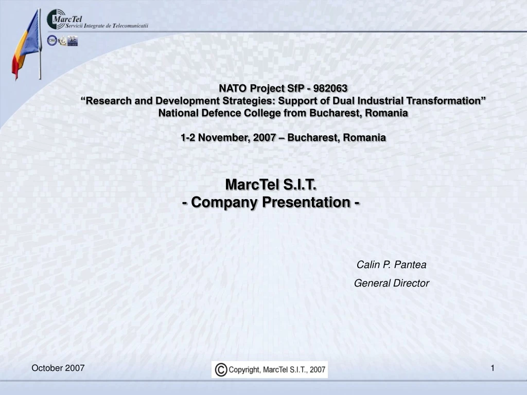 nato project sfp 982063 research and development