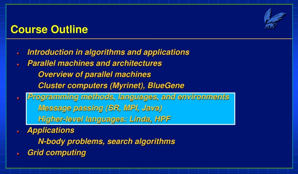 course outline