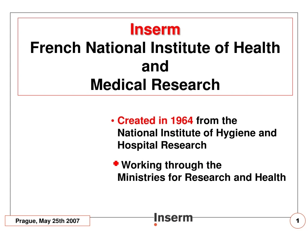 inserm french national institute of health