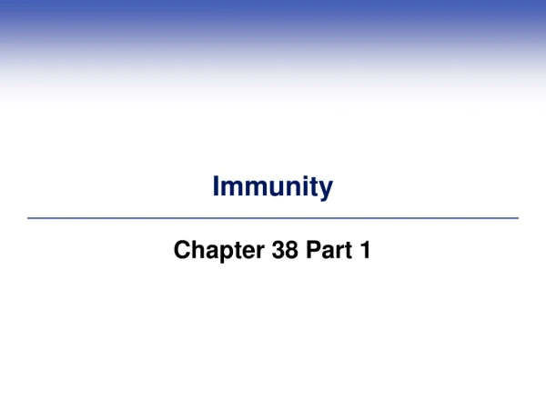 Immunity