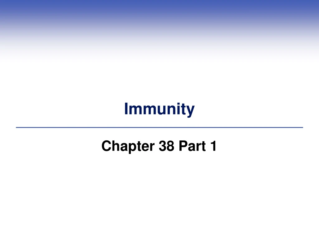 immunity