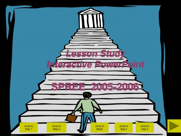 Lesson Study  Interactive PowerPoint SPREE  2005-2006