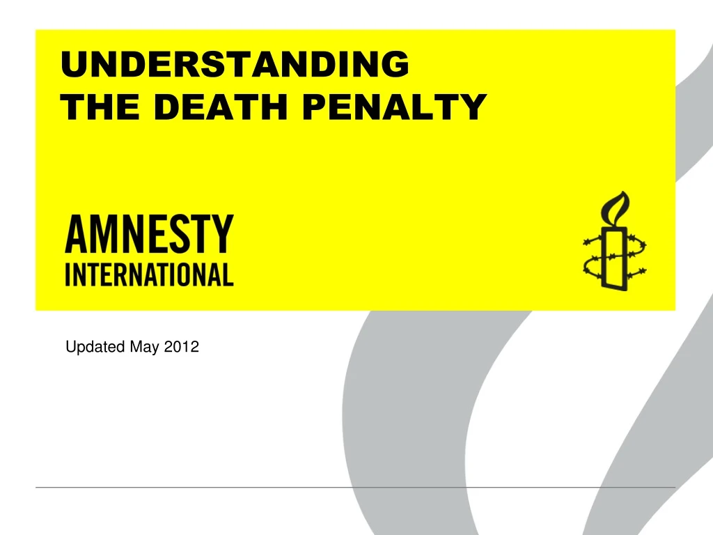 understanding the death penalty