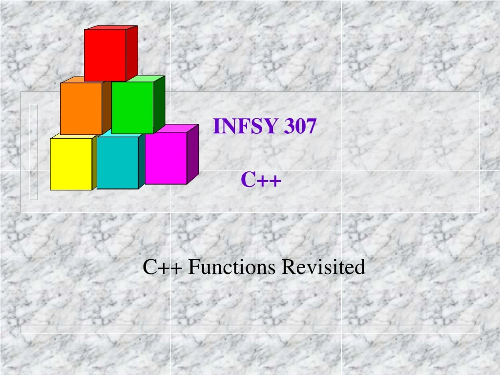 c functions revisited