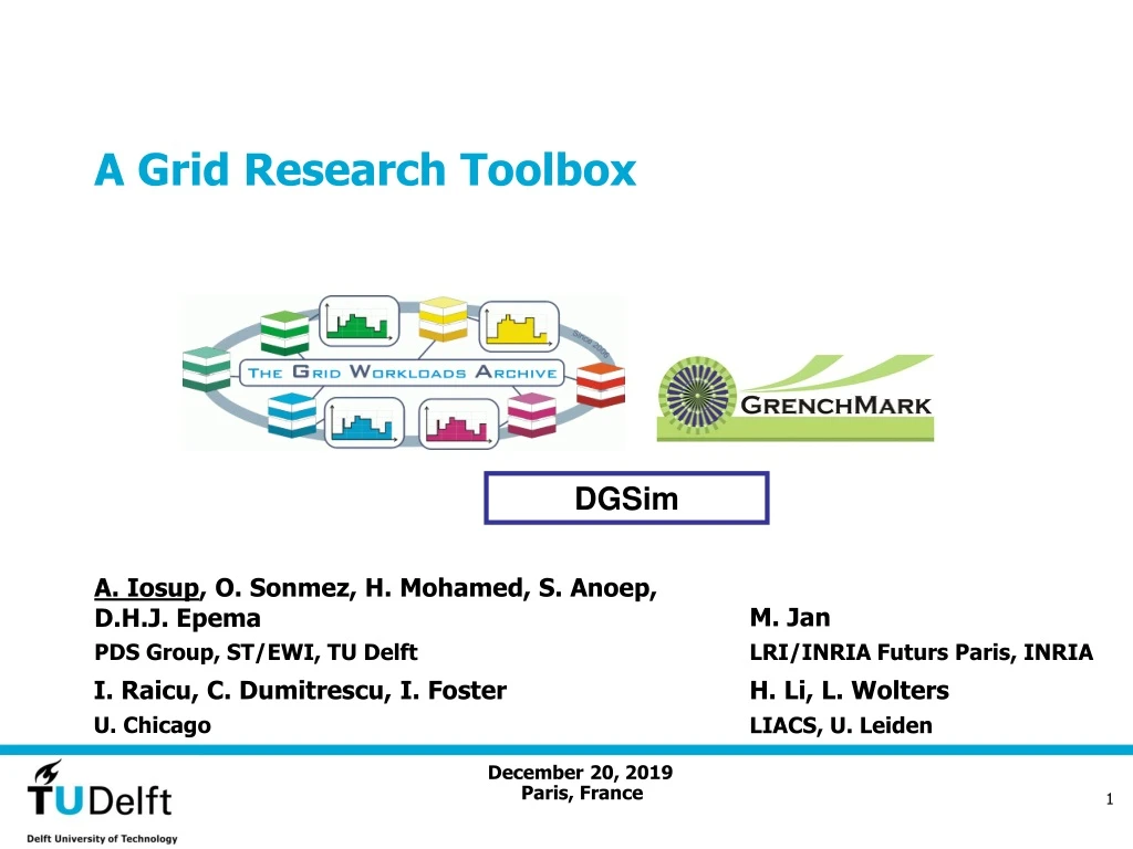 a grid research toolbox