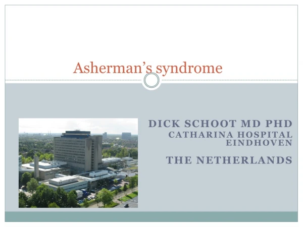 Asherman’s syndrome