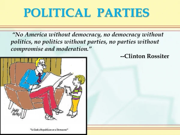 POLITICAL  PARTIES