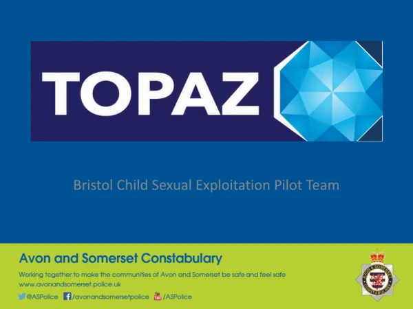 Bristol Child Sexual Exploitation Pilot Team
