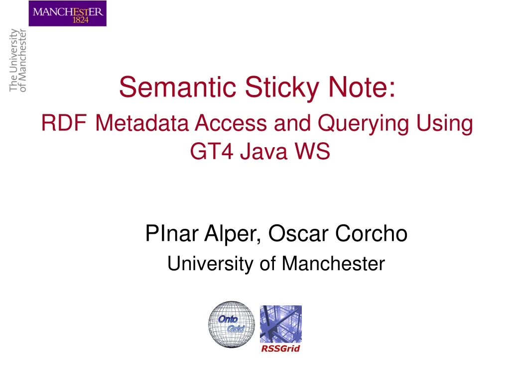 semantic sticky note rdf metadata access