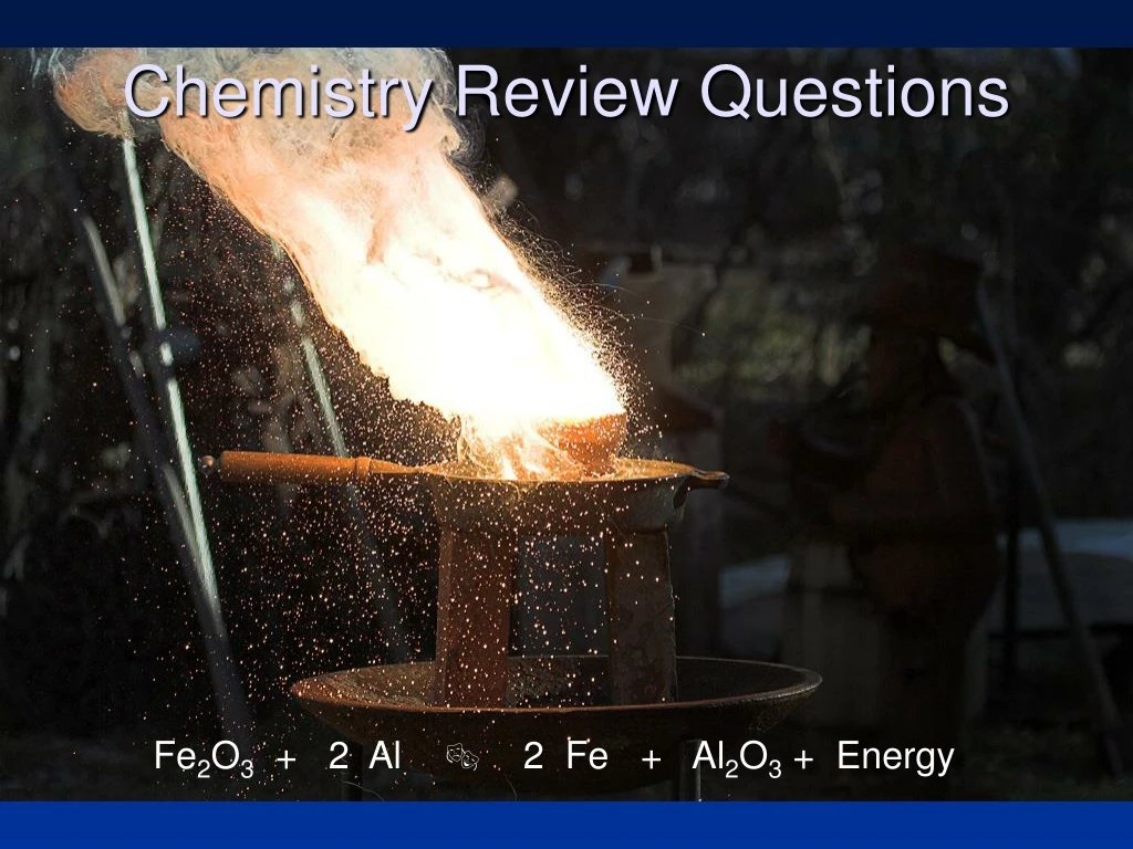 chemistry review questions