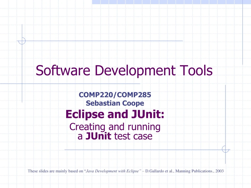 software development tools