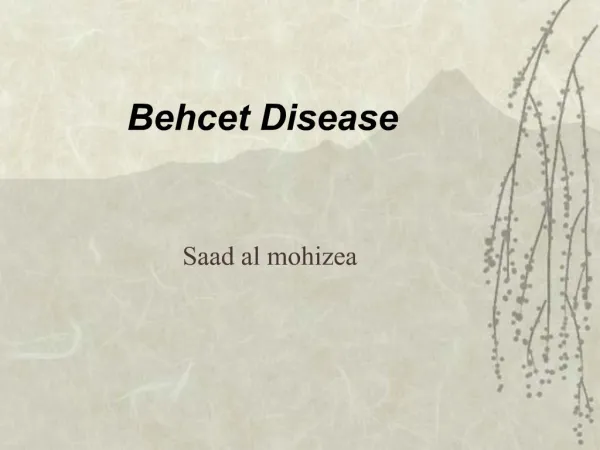 Behcet Disease