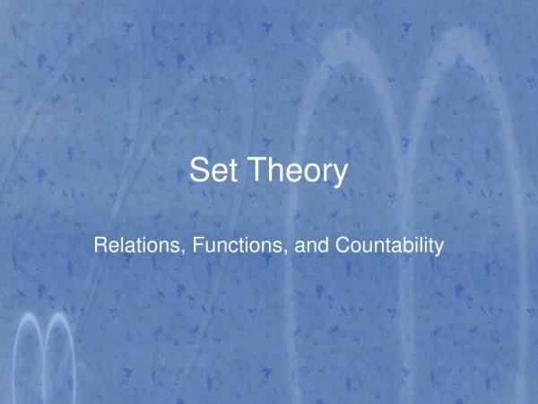 Set Theory