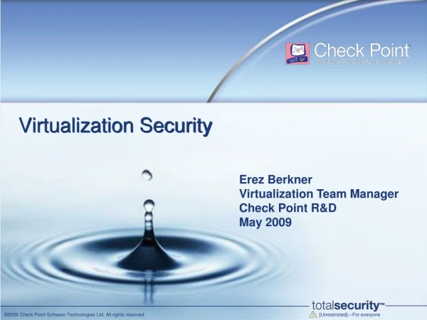 Virtualization Security