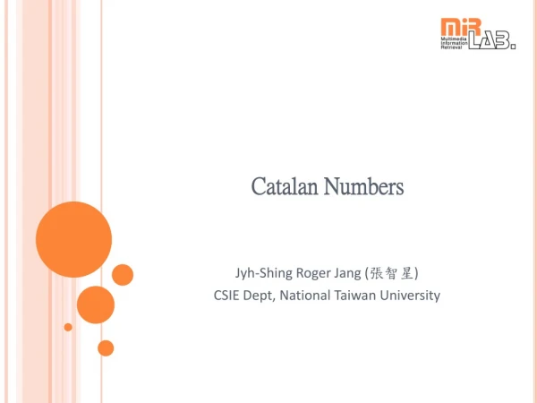 Catalan Numbers