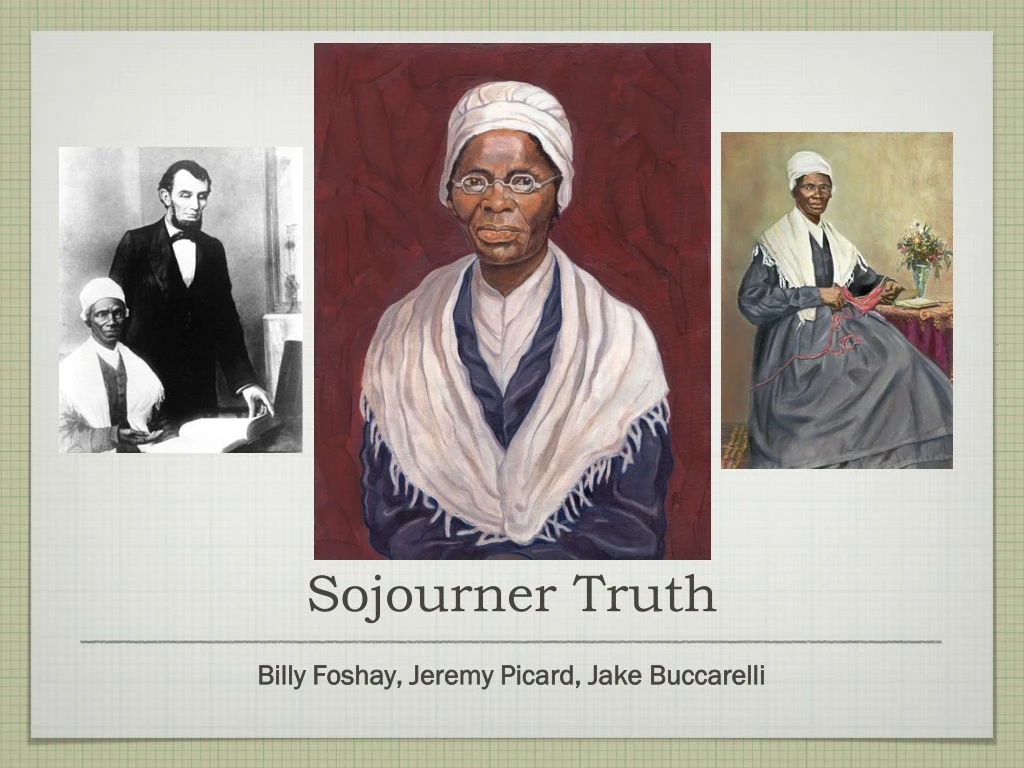 sojourner truth