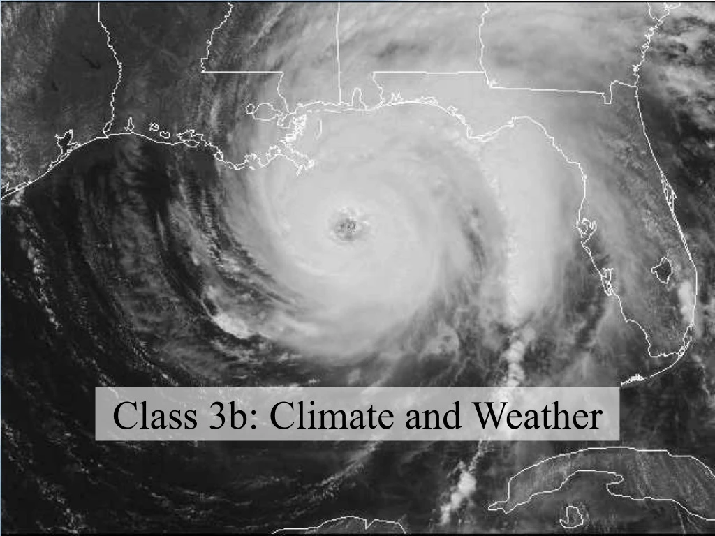 class 3b climate and weather