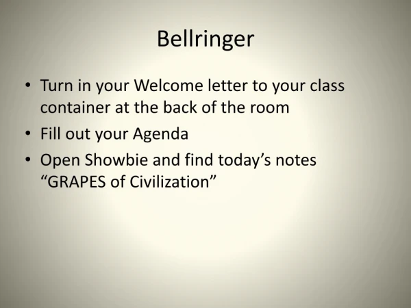 Bellringer