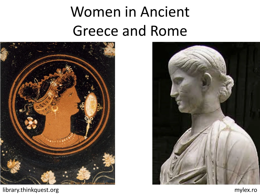 women in ancient greece and rome