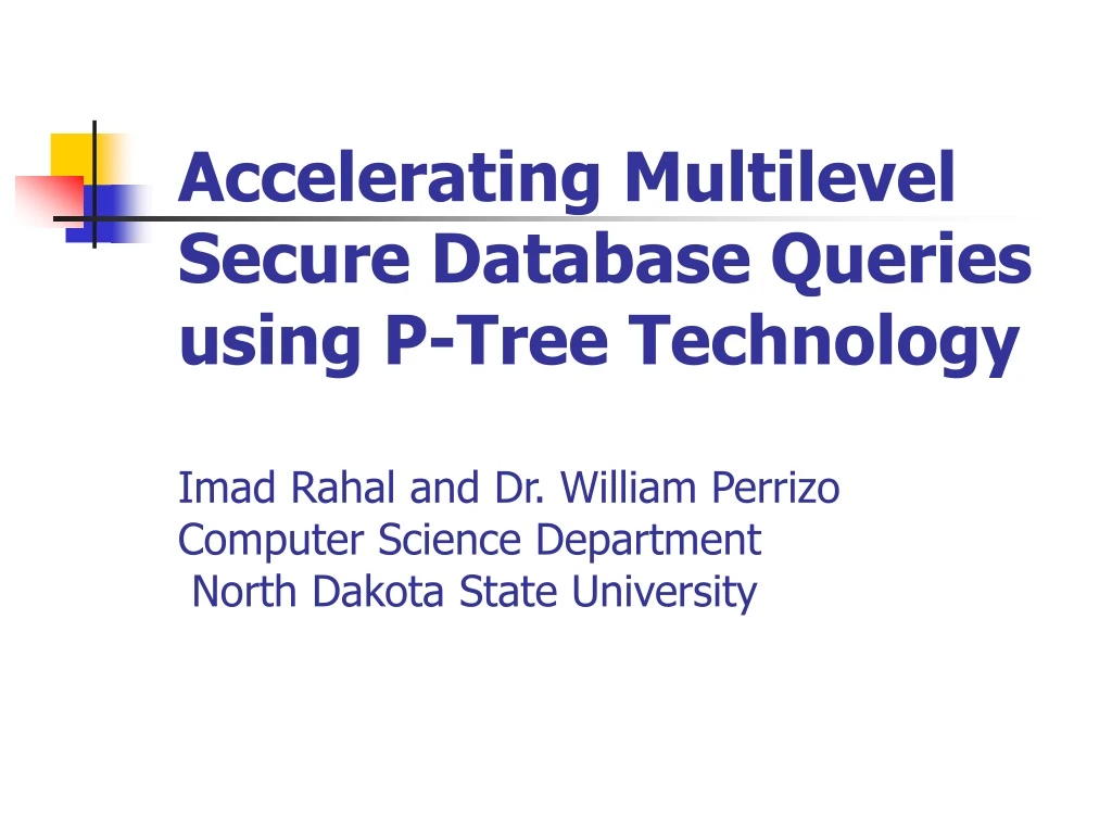 accelerating multilevel secure database queries