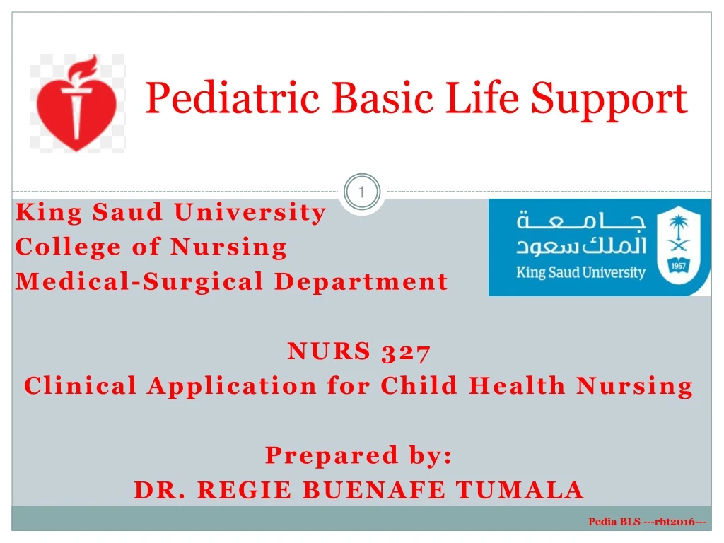 pediatric basic life support
