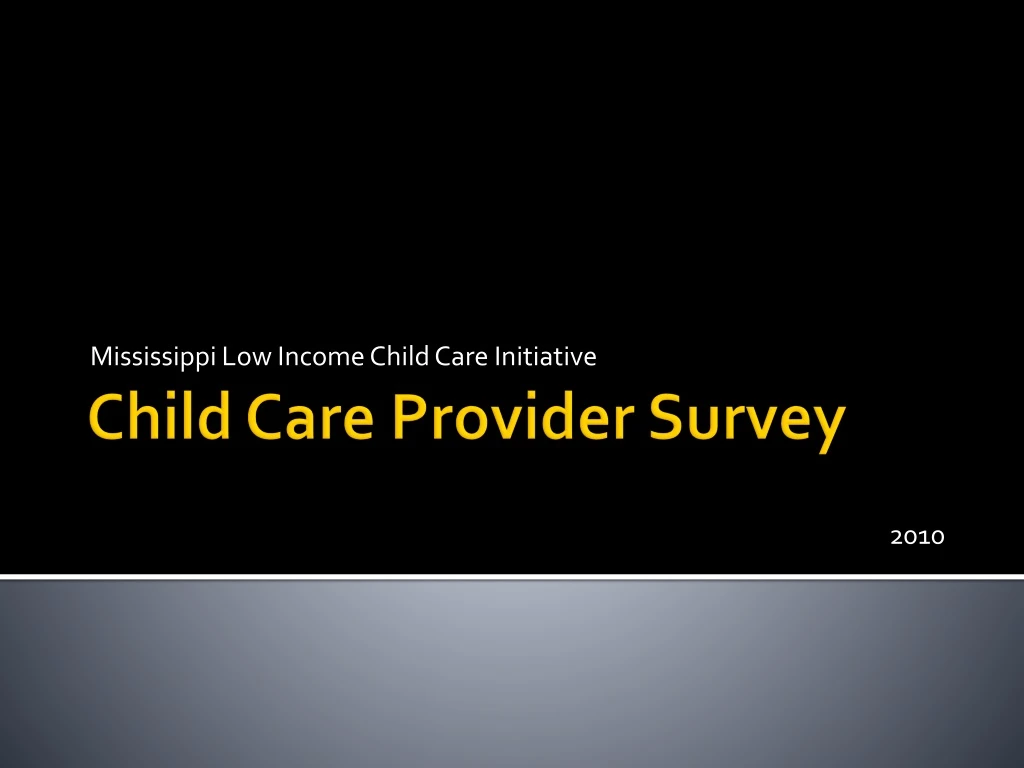 mississippi low income child care initiative