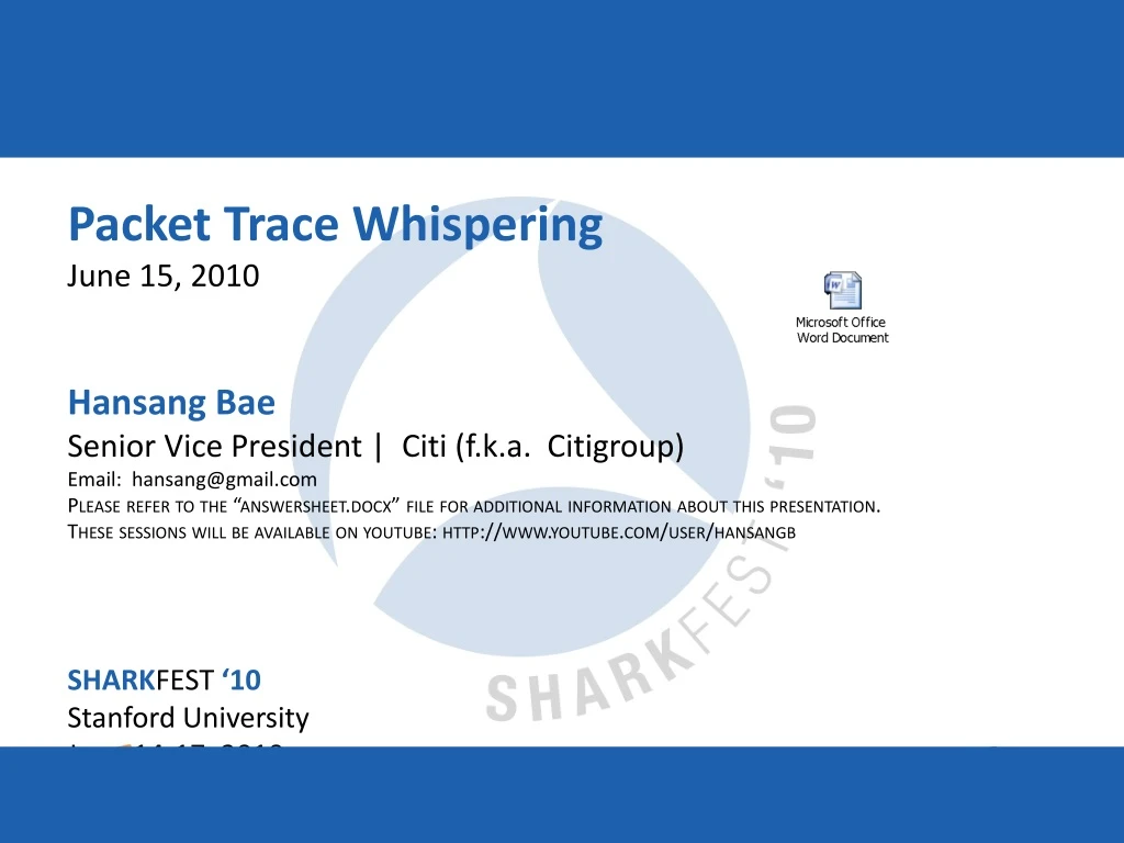 packet trace whispering june 15 2010 hansang