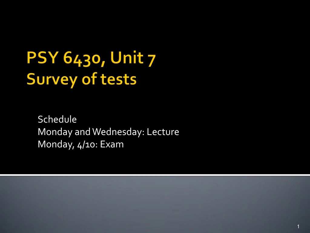 schedule monday and wednesday lecture monday 4 10 exam