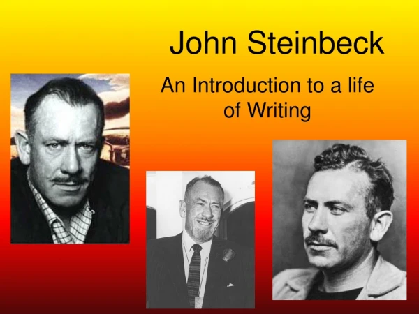 John Steinbeck