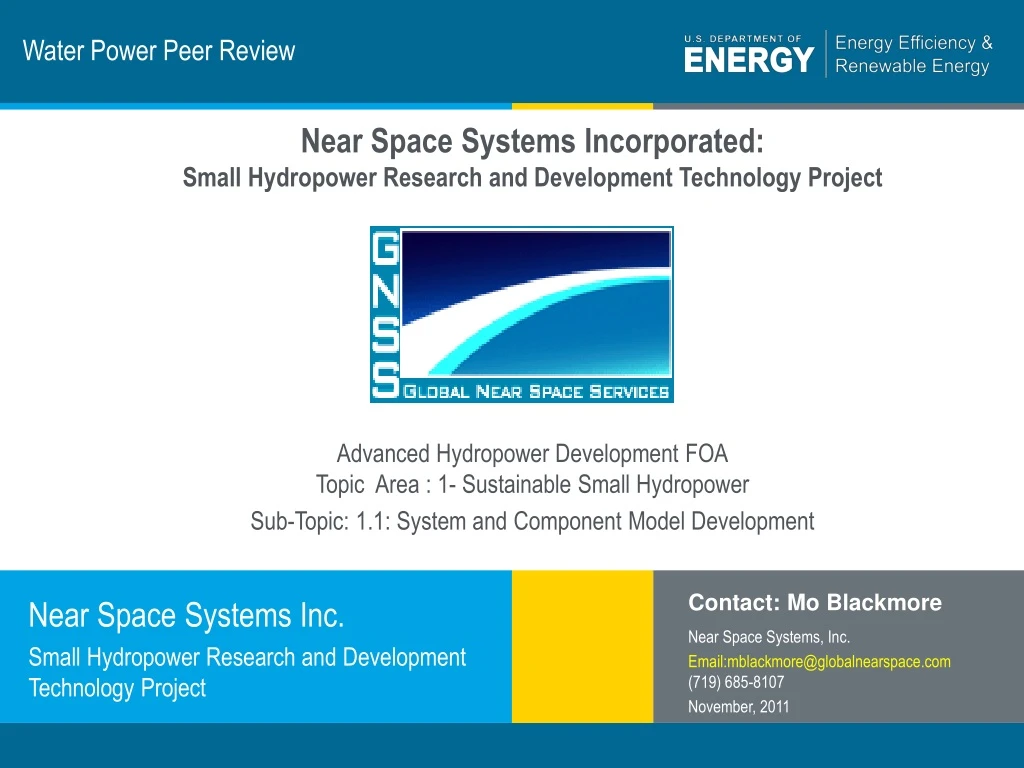 water power peer review