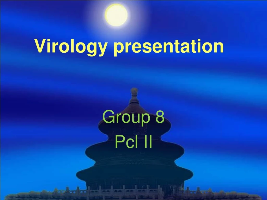 virology presentation