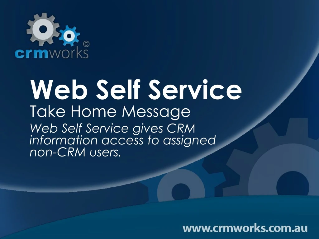 web self service