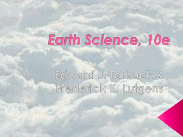 Earth Science, 10e