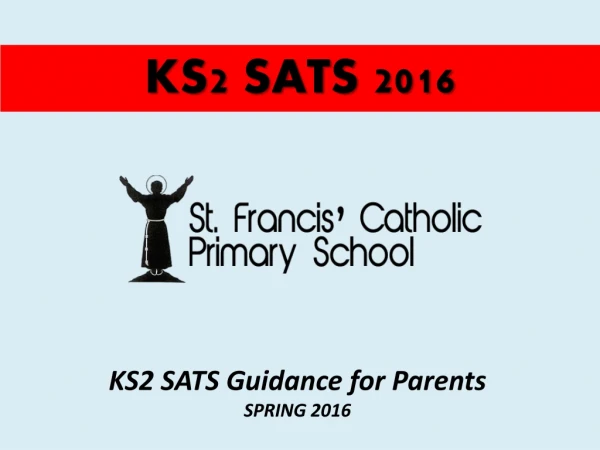 KS2 SATS 2016