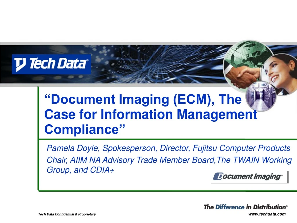 document imaging ecm the case for information management compliance