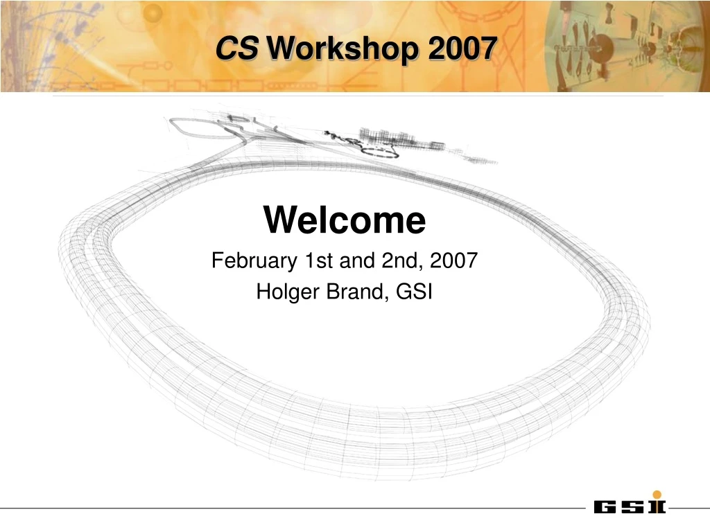 cs workshop 2007