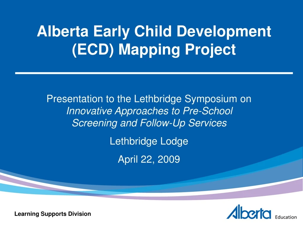 alberta early child development ecd mapping